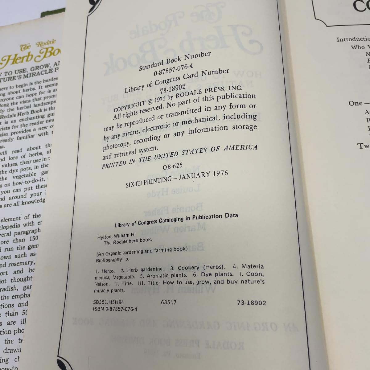 Herb Book