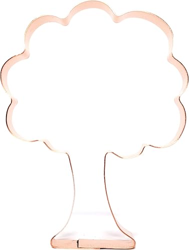 Miniatura 4 de Cortador de galletas de cobre simple de 5 pulgadas de roble grande