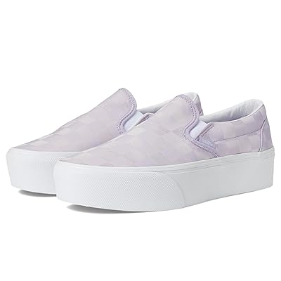 Vans Classic Slip On Stackform Shoes Lilac