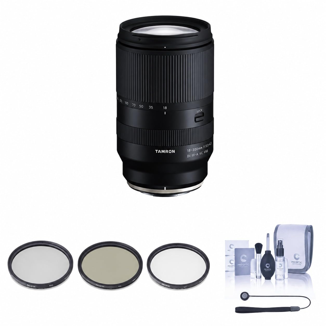 Amazon.com: Tamron 18-300mm f/3.5-6.3 Di III-A VC VXD Lens for