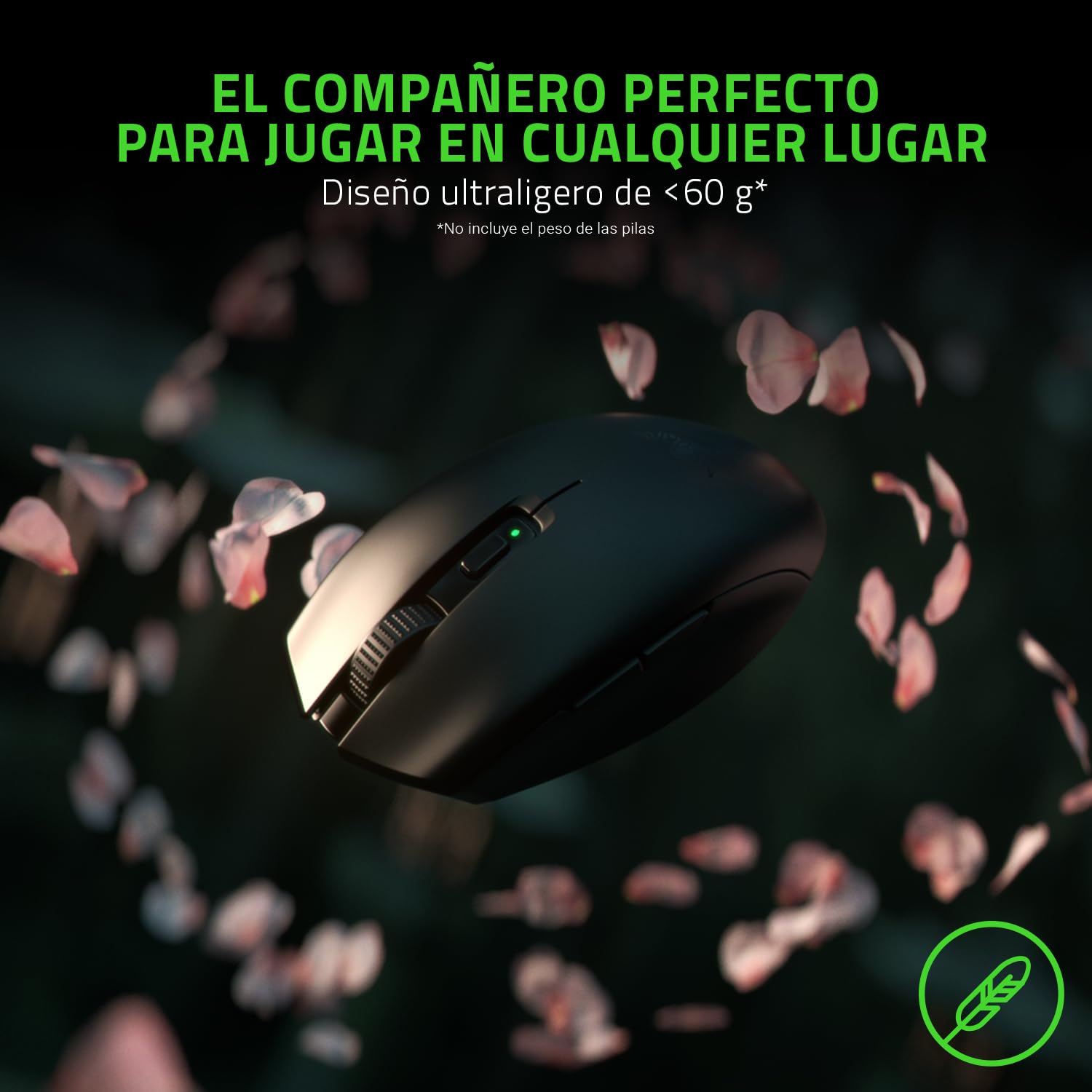 Razer Orochi V2 - Ratón de Juego inalámbrico móvil con hasta 950 Horas de duración de la batería (diseño Ultraligero, 2 Modos inalámbricos, interruptores de ratón mecánicos) Negro
