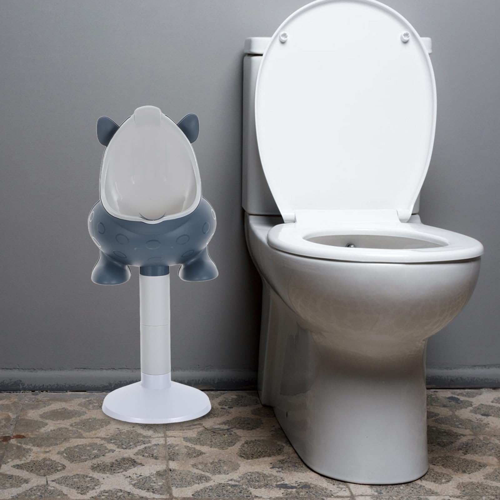 Orinal Infantil Divertido para Pequeños, Altura Ajustable