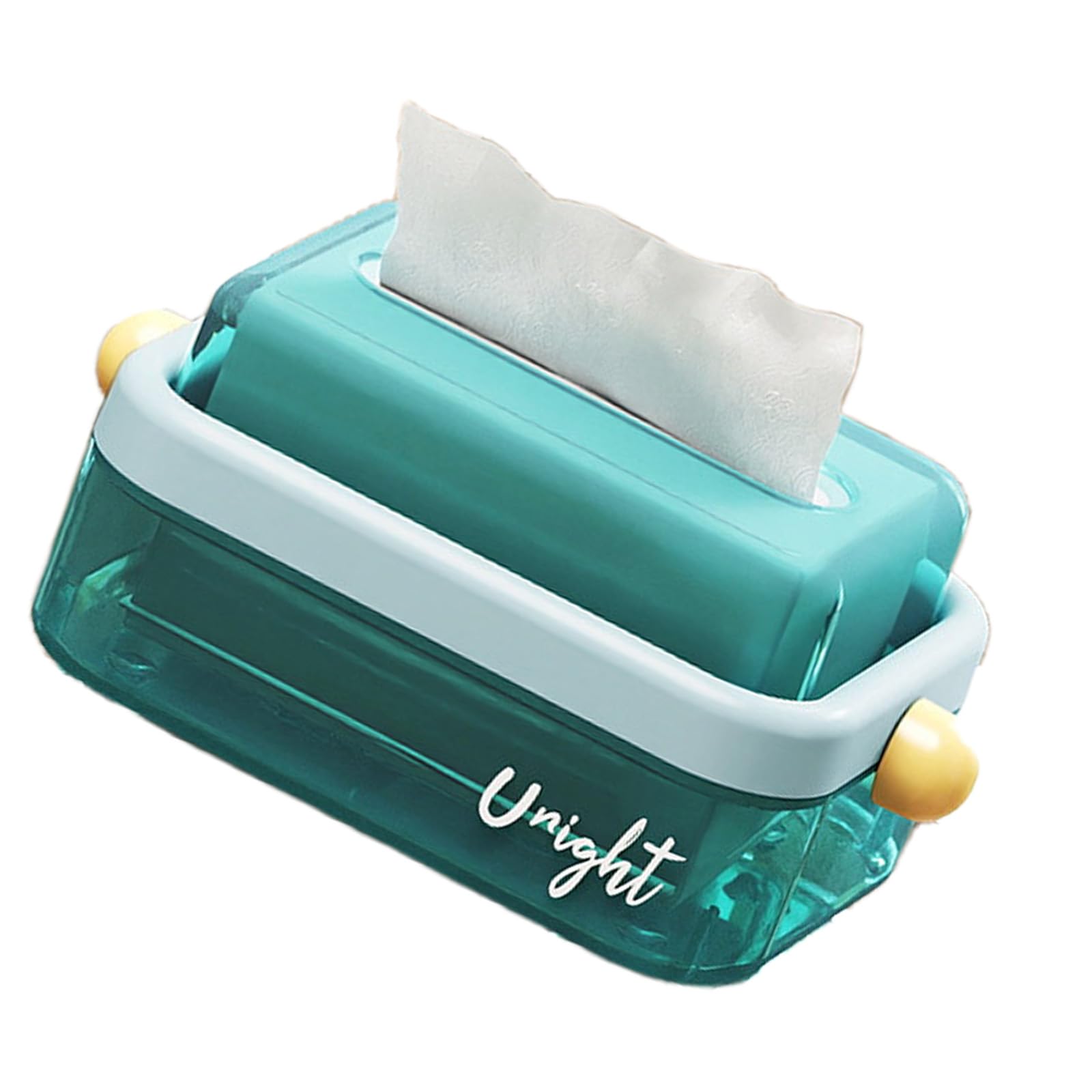 Modern Lift Function Tissue Dispenser Multipurpose Storage Container for Kitchen Countertops Bathroom Conceit Organization Kitchen Countertop Storage