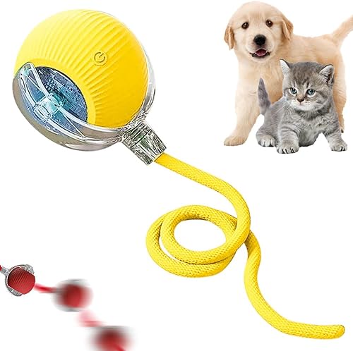 Miniatura 9 de Juguete interactivo para gatos, juguete para gatos de interior, juguetes inteligentes de bola rodante, juguetes para gatos y perros aburridos de