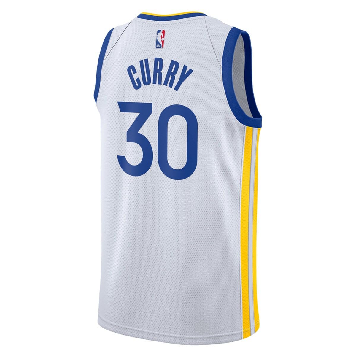 Stephen Curry Golden State Warriors NBA Kids Youth 8-20 Association Edition White Swingman Jersey