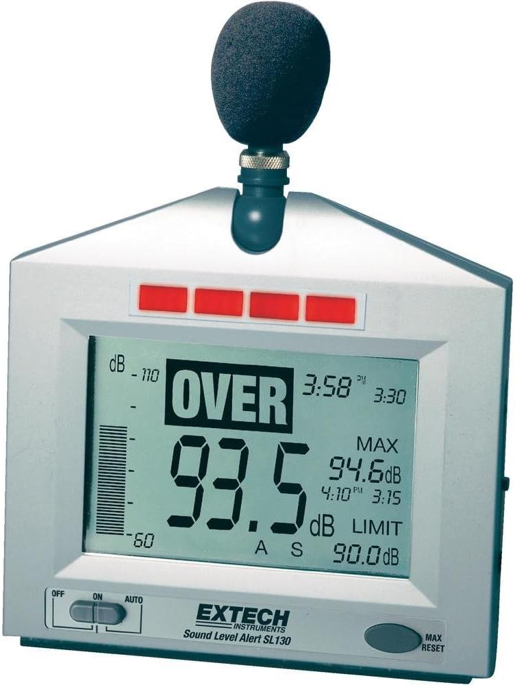Extech SL130W, Sound Level Alert with Alarm