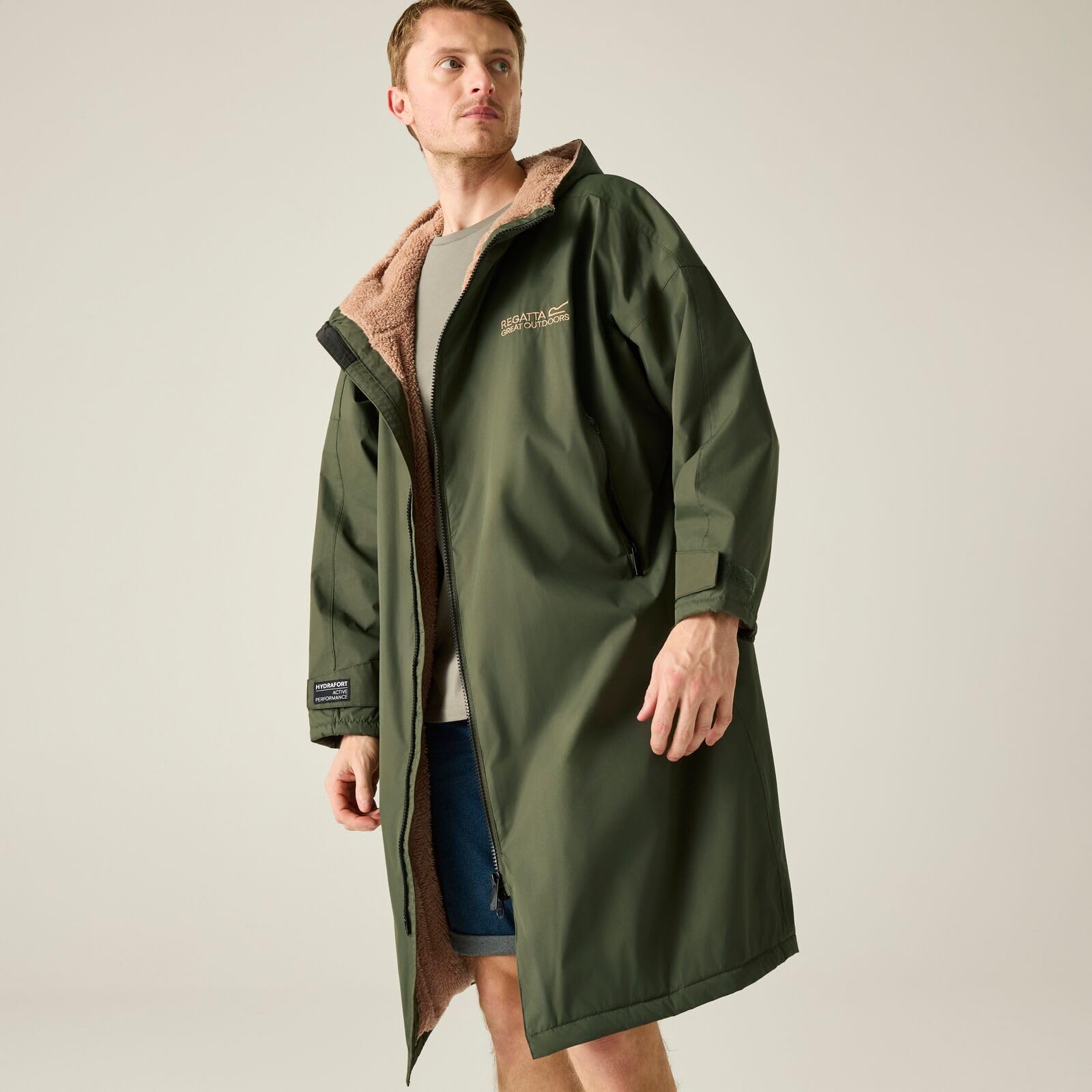Regatta Homme Robe À Langer Imperméable, Cactus Camo
