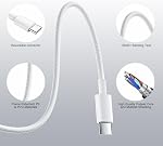 for iPhone 17 16 15 Charger, 20W USB C Fast Charger Block with 【Nylon Braided】 USB C 6FT&10FT Cable for iPhone 17 16 15/Pro/Pro Max/Plus/iPad Pro/Air 2024 et 10e génération, Fast Charging