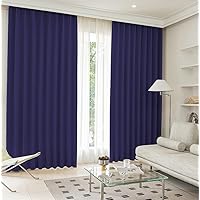☆超美品☆ 日本製 1級遮光カーテン ターコイズ 200cm 110cm ドレープ1