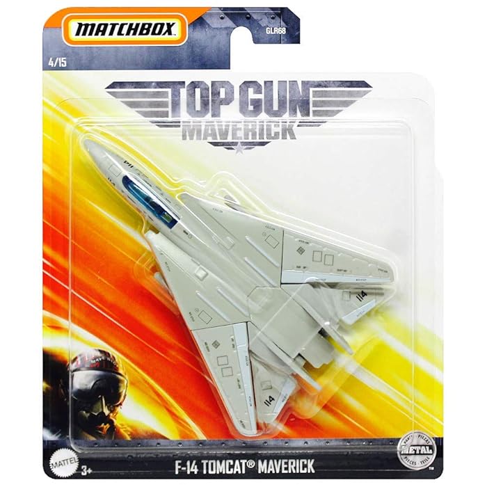 Buy Top Gun Maverick F14 Tomcat Maverick Jet Matchbox Diecast 1/64