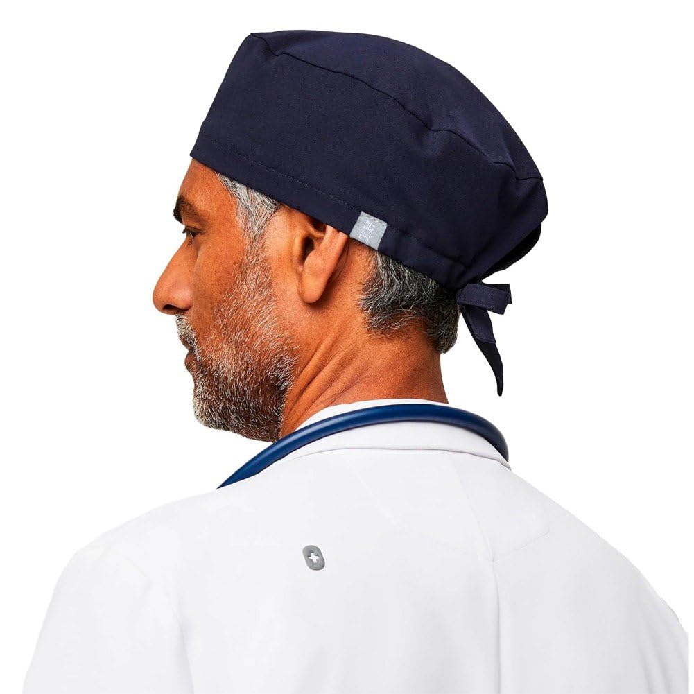 Unisex Scrub Cap z regulowanym krawatem klasyczny chirurg lekarz pielęgniarka czapki robocze chirurgiczne czapki do szorowania uniwersalna czapka spa