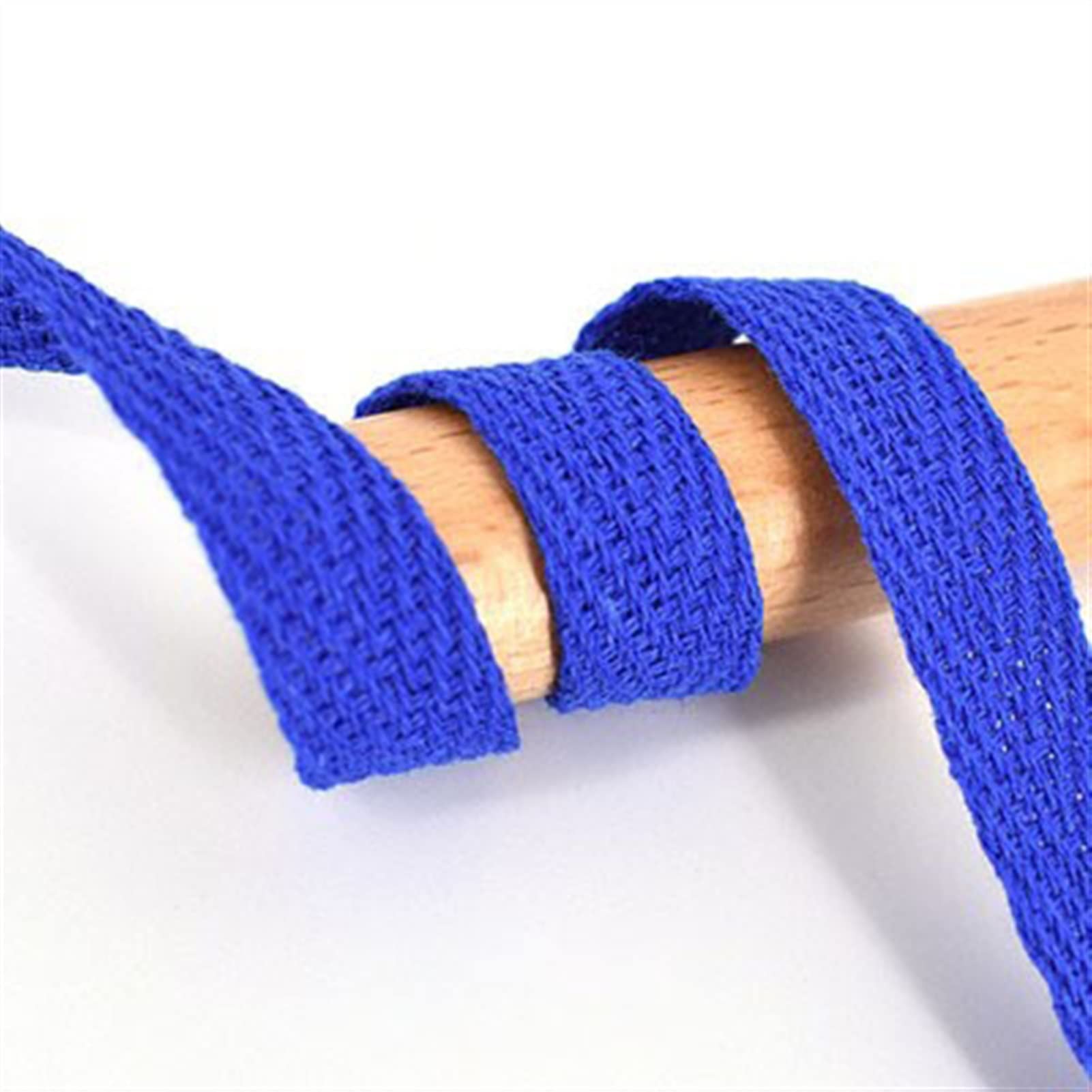 Costura Cinta de sarga Decoración 50 Yardas Cinta de espiga Cinta de algodón Bolsa de cinturón de alta tenacidad Etiqueta Cinta Cinta de coser Bies Encuadernación DIY Artesanía Accesorios for Boda, Fi
