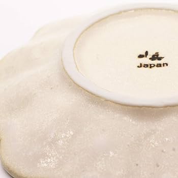 JEN　リンカ８枚 園22 : 輪花皿 / 貫入 / 花弁8枚 | ヨリフネ