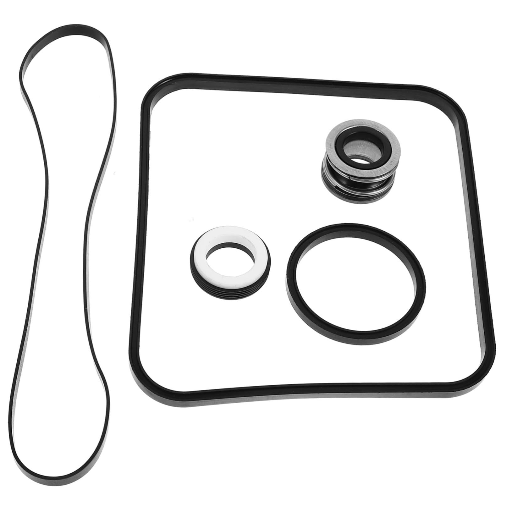 POPETPOP 5 Juegos Sellos para De Piscina Reemplazo De Tapa De Piscina Suministros para De Piscina Círculo De Sellado De Goma Anillos De Sellado De Goma Caucho Black