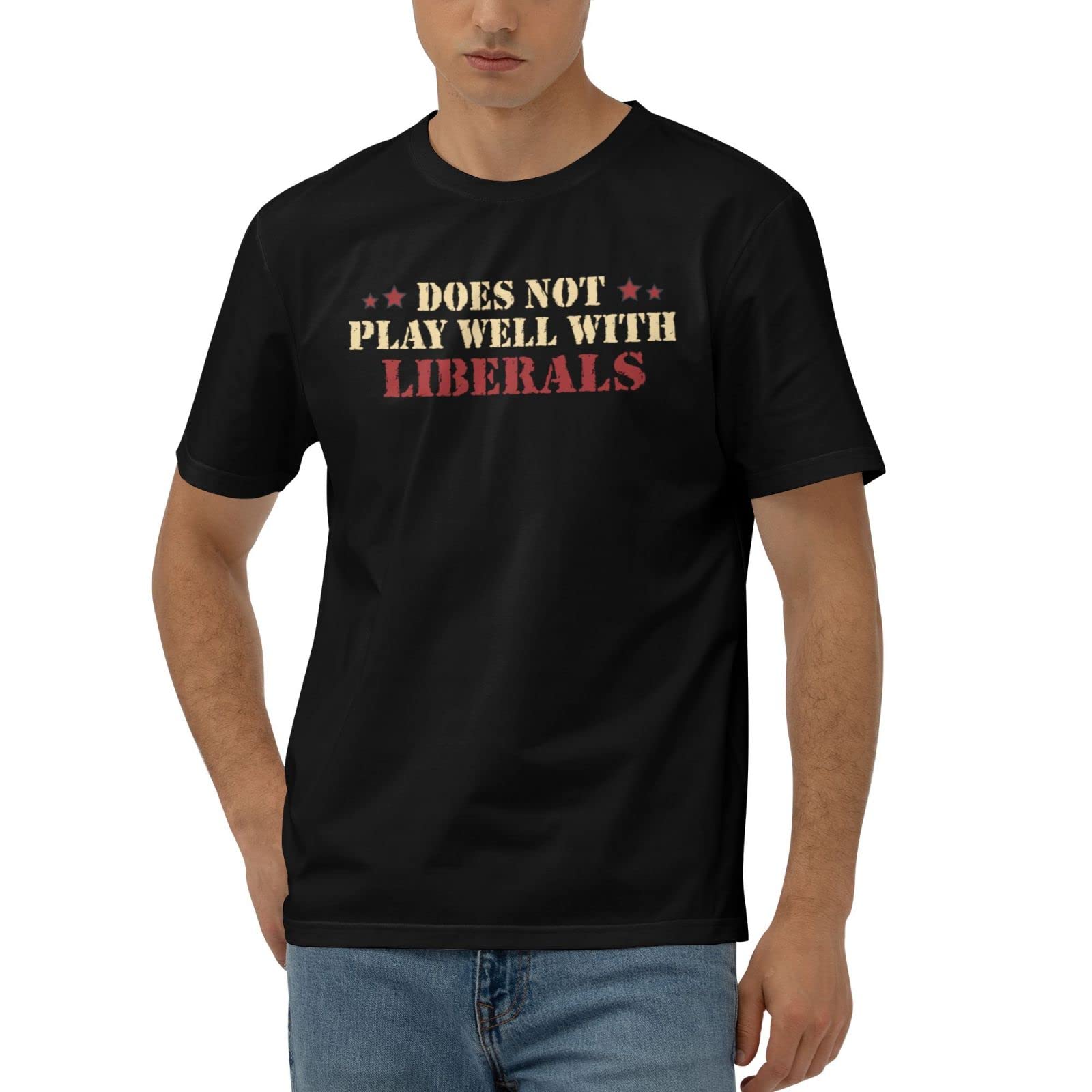 T-shirt humoristique grand confort 2XL pour éviter les vêtements trop serrés