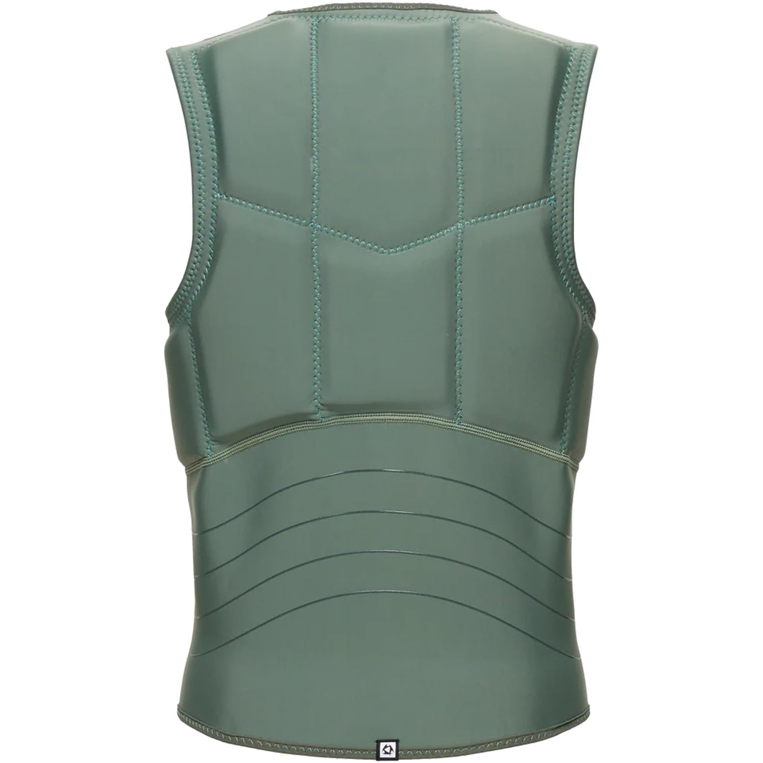 Mystic Mens Star Front Zip Impact Vest Dark Olive M