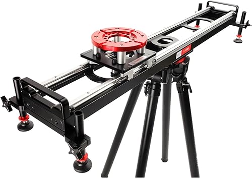 Miniatura 2 de Proaim Mitchell Flyking Precision Slider de 3 pies para cámaras de video DSLR de hasta 154.3lbs154 libras. Movimientos panorámicos suaves de 360.