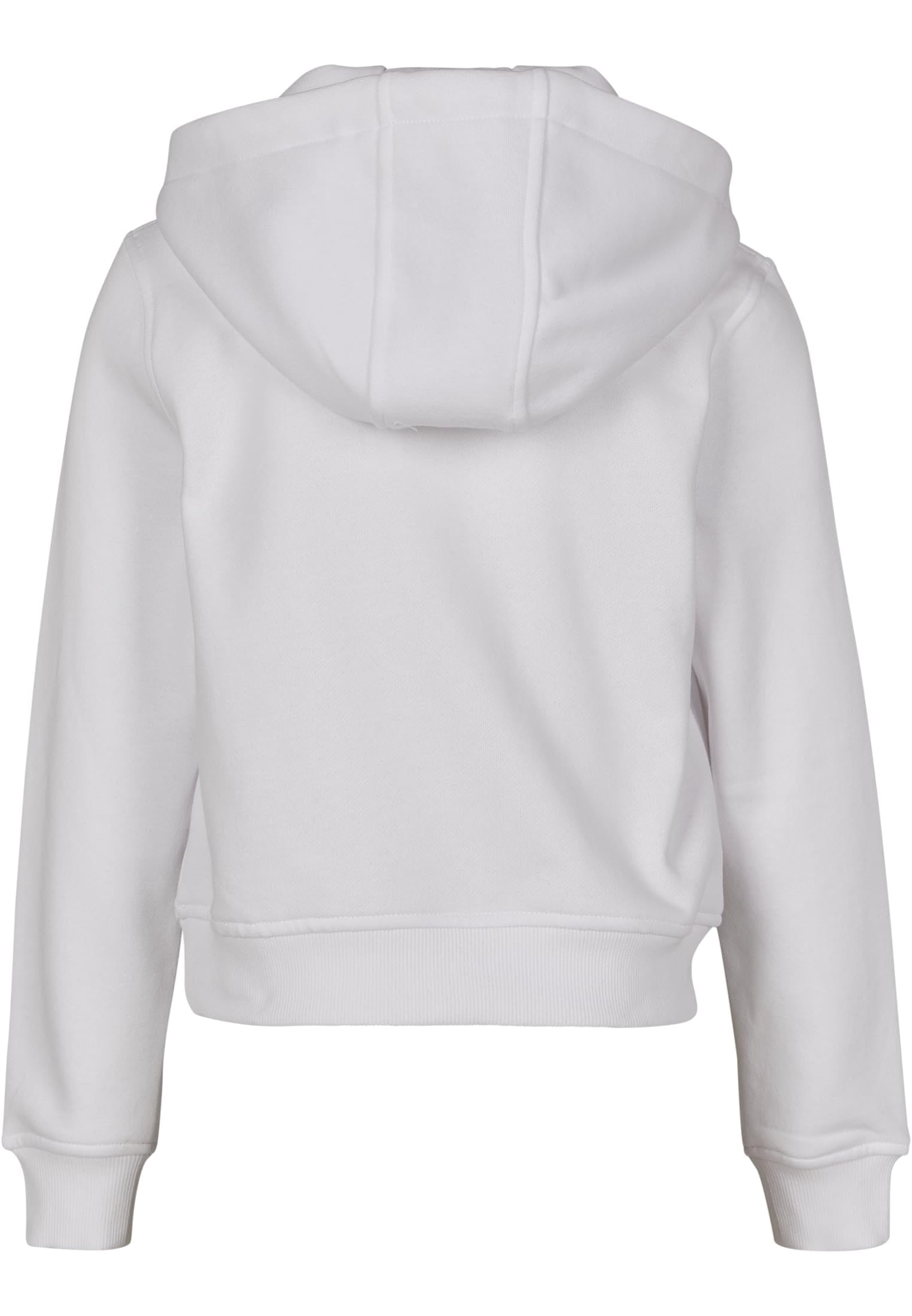 Build Your Brand Girls Cropped Sweat Hoody Sudadera con Capucha Niñas