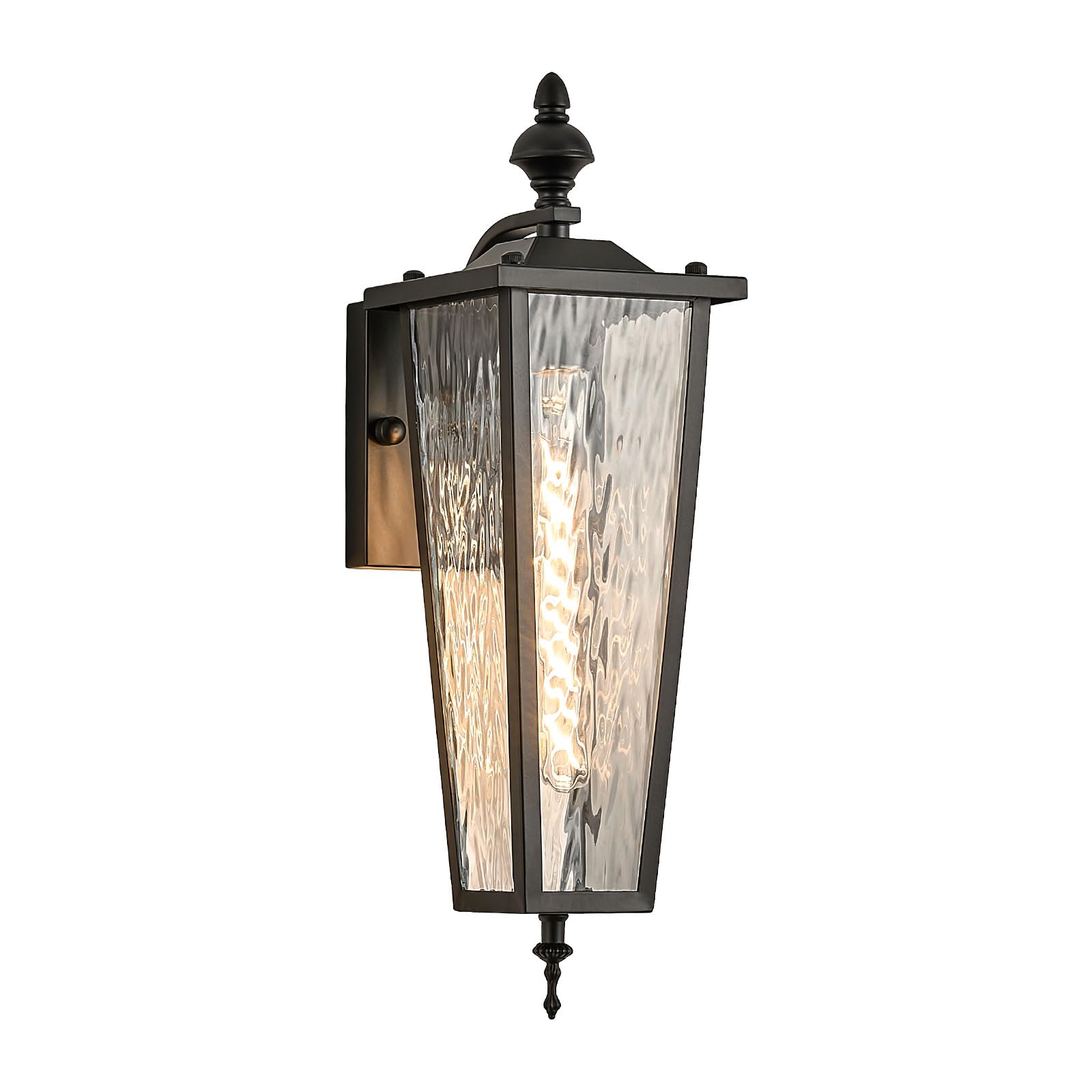 Outdoor Wall Light Fixtures,Black Exterior Waterproof Lantern