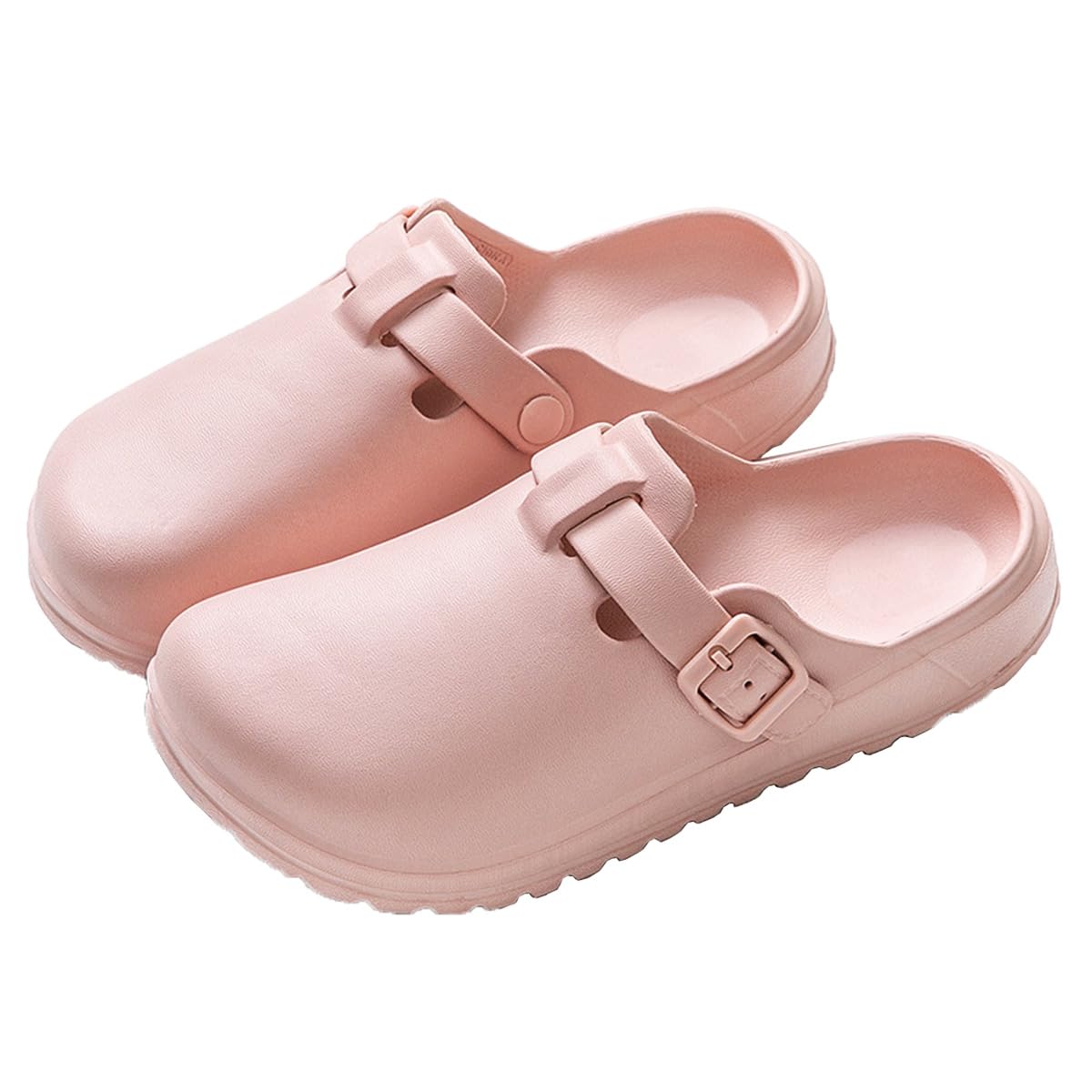 Nurse Clogs for Women Men Adjustable Buckle Non-Slip Work Shoes Chef Garden Sandals Slip On Slippers-image-49