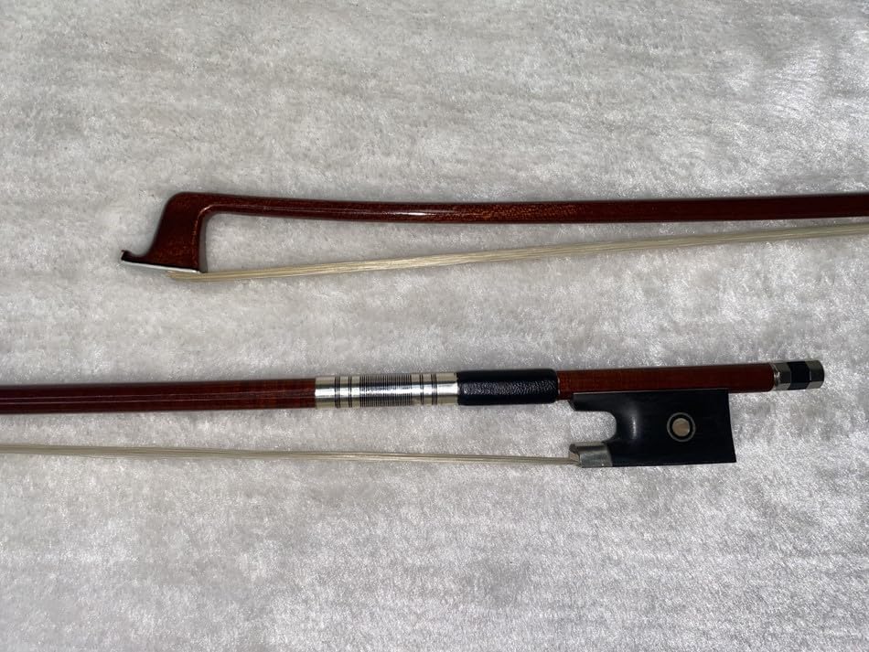 hybrid carbon fiber violin bow white horse hair small size 3/4,1/2,1/4 for childern (3/4)