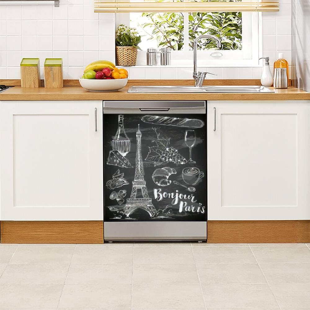 Decorative Magnetic Appliance Covers Magnetic Non-Brushed