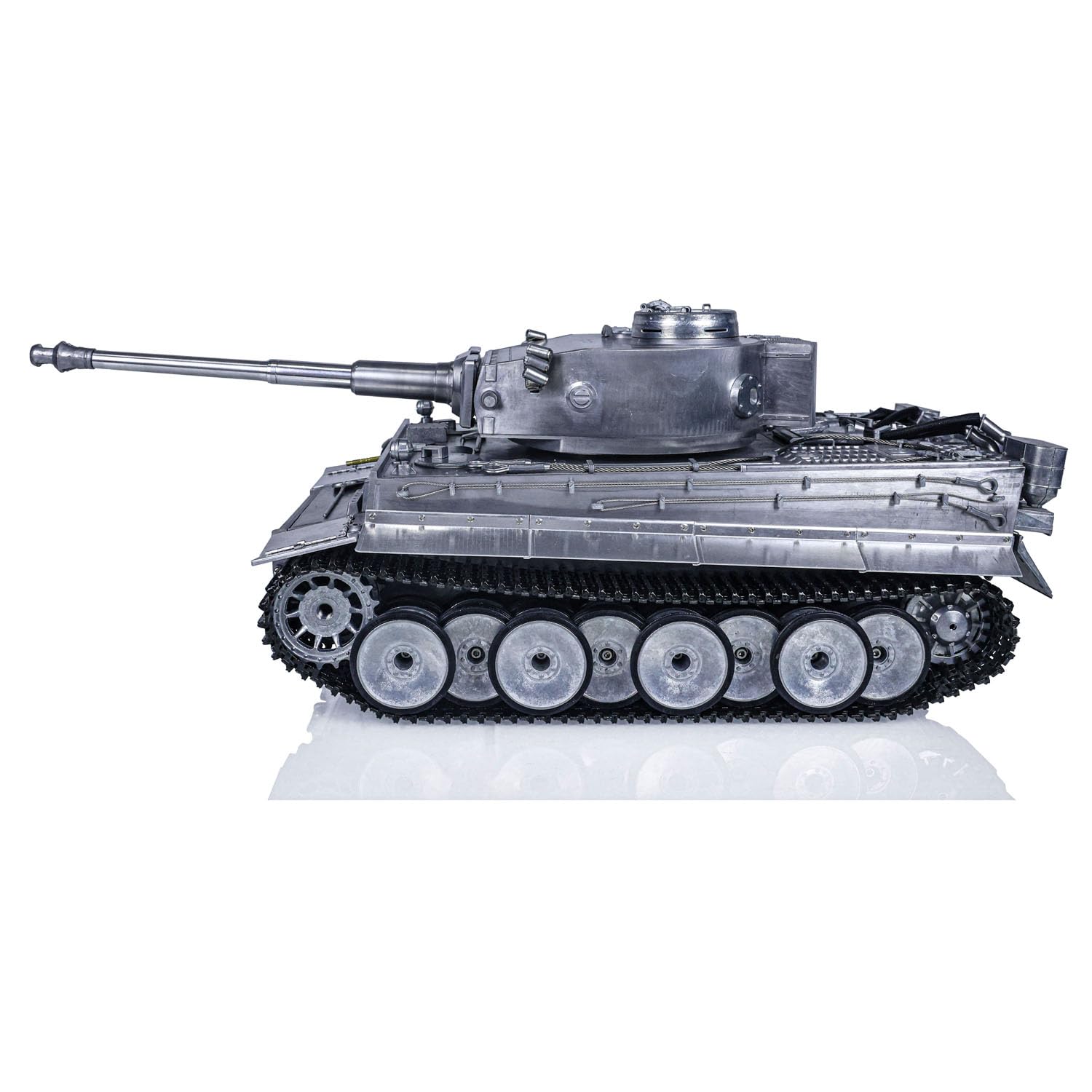 Amazon.com: Mato Metal 1/16 German Tiger I Ir Barrel Recoil RTR Rc