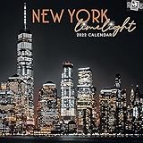 2022 Square Wall Calendar - New York Limelight, 12 x 12 Inch Monthly View, 16-Month, Passport...