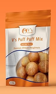 V's Puff Puff Mix - Premium African Beignets/Donut. 2.2lb. Just add water.