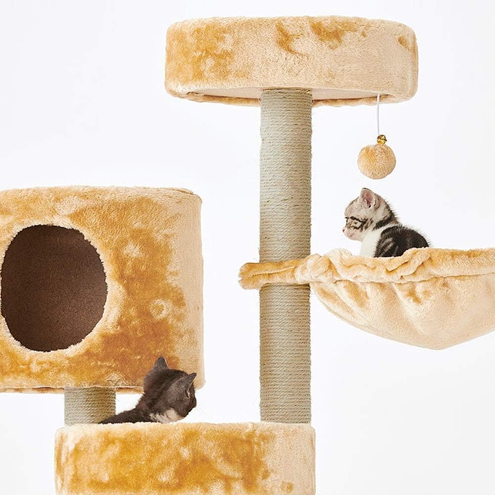 Aoneky Replacement Cat Scratching Post Sisal Rope - Hemp Rope for Cat Tree and Tower