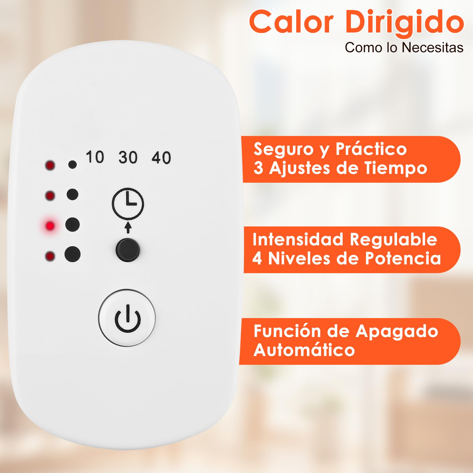 Lámpara Infrarroja 150W con 4 Niveles de Temperatura y 3 Temporizadores, Ángulo Ajustable, Calor Profundo Contra la Fatiga Muscular, Luz Roja Terapia para el Rostro y el Cuerpo