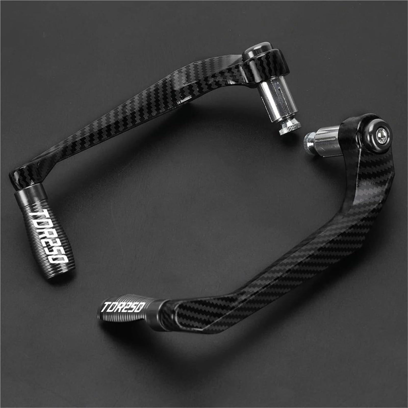 HIZORB Handguards for Y-AMAHA TDR250 TDR 250 1988-1993 1992 1991 1990 1989 Universal Motorcycles Handlebar Grips Guard Brake Clutch Lever Protector(Grey)