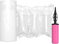 Vista 12 de Almohadas de aire para envío con bomba de embalaje, bolsas de aire, 200 unidades inflables, suministros de envío, relleno de caja