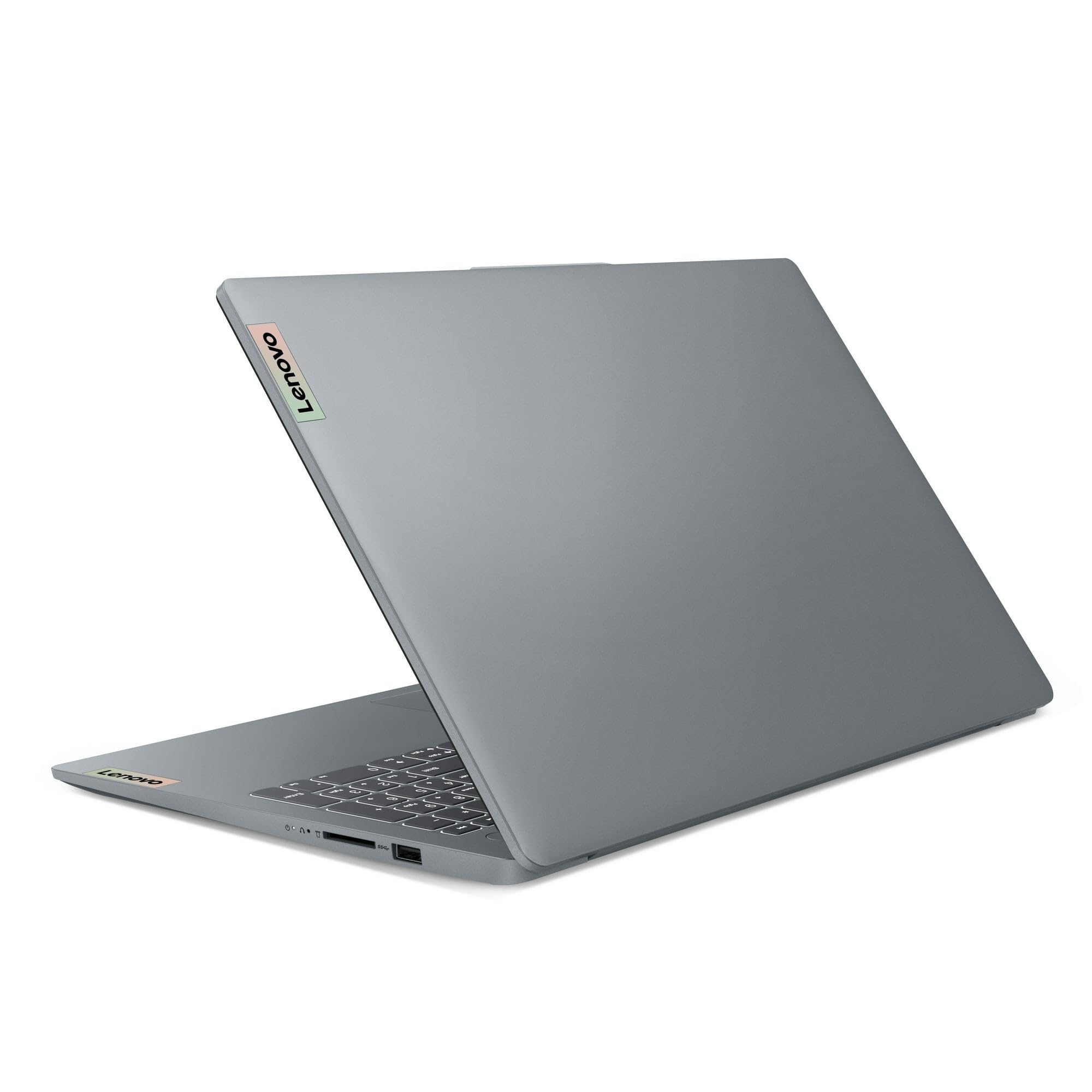 Lenovo IdeaPad Slim 3i 15.6" Laptop | Intel Processor N100 | Intel UHD Graphics | Webcam | Artic Grey | 4GB RAM DDR5 | 128GB SSD | Windows 11 S | Bundle with USB 3.0 Hub