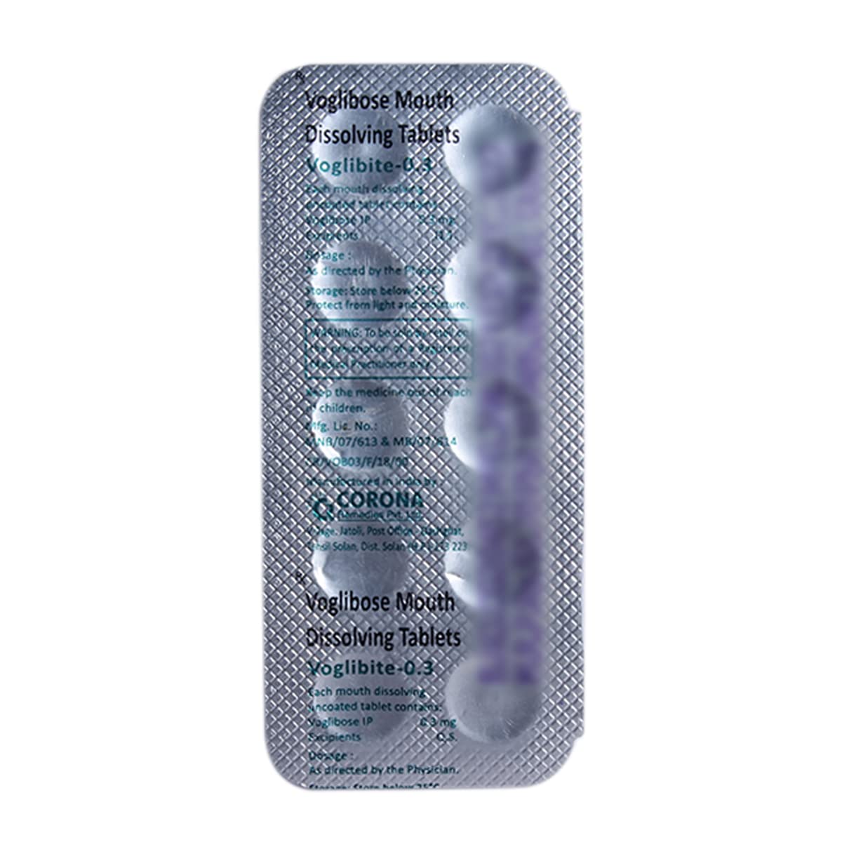 Voglibite 0.3MG - Strip of 10 Tablets