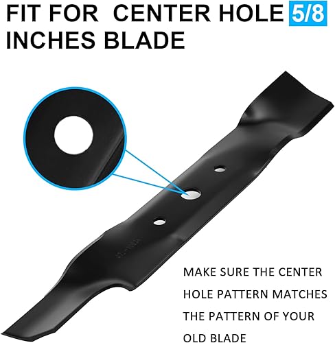 Miniatura 6 de Kit de husillo de hoja de cubierta de 48 pulgadas se adapta a John Deere L120 L130, reemplaza los husillos GY20050 GY20785, cuchillas GX20250