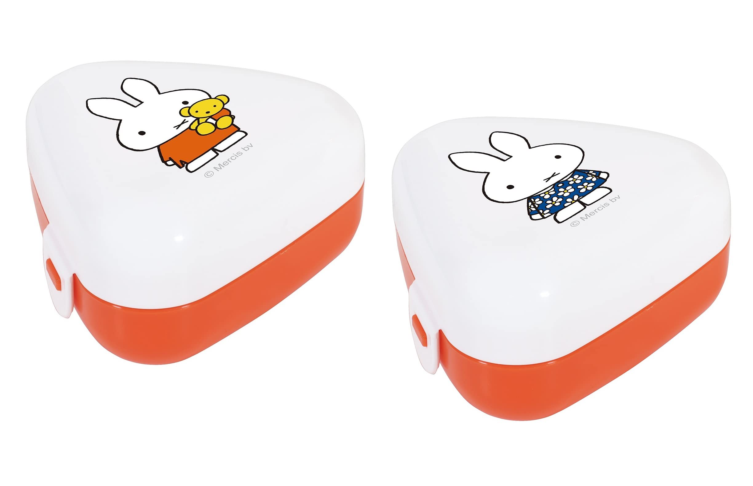 Amazon｜クツワ ミッフィー おにぎりケース 2個セット miffy キッズ