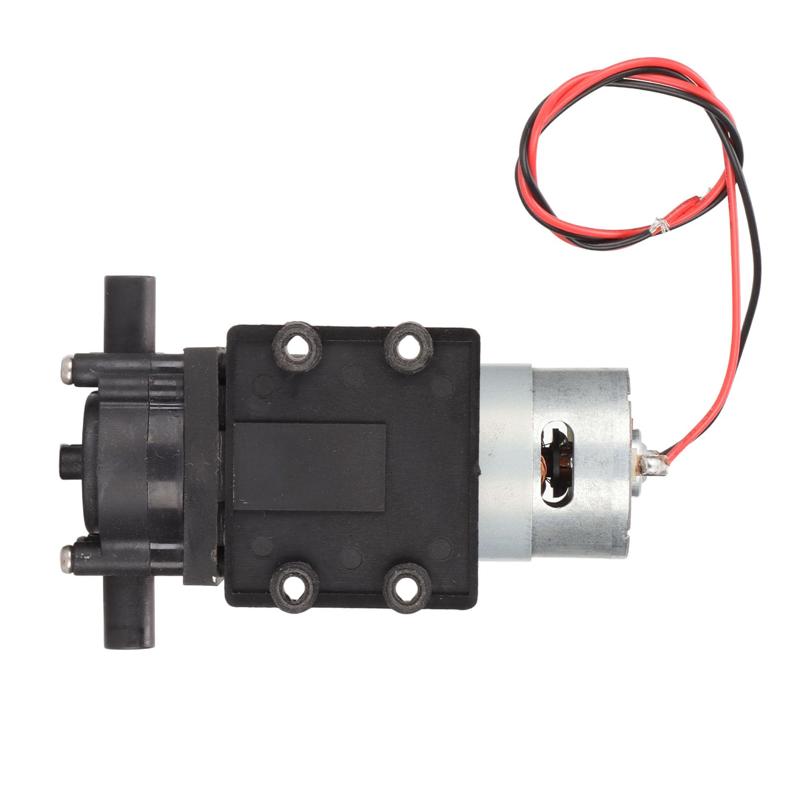 Qcwwy Pompa Dell'acqua a 24 V CC Ad Alta Pressione, Piccola Pompa per Acquario per Fontana, Piscina, Solare con Motore a Spazzole, Durata 1000 Ore
