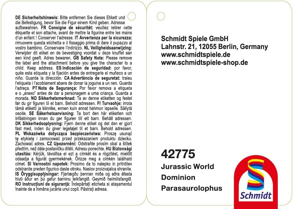 Schmidt Games JWD Parasarolophus 0