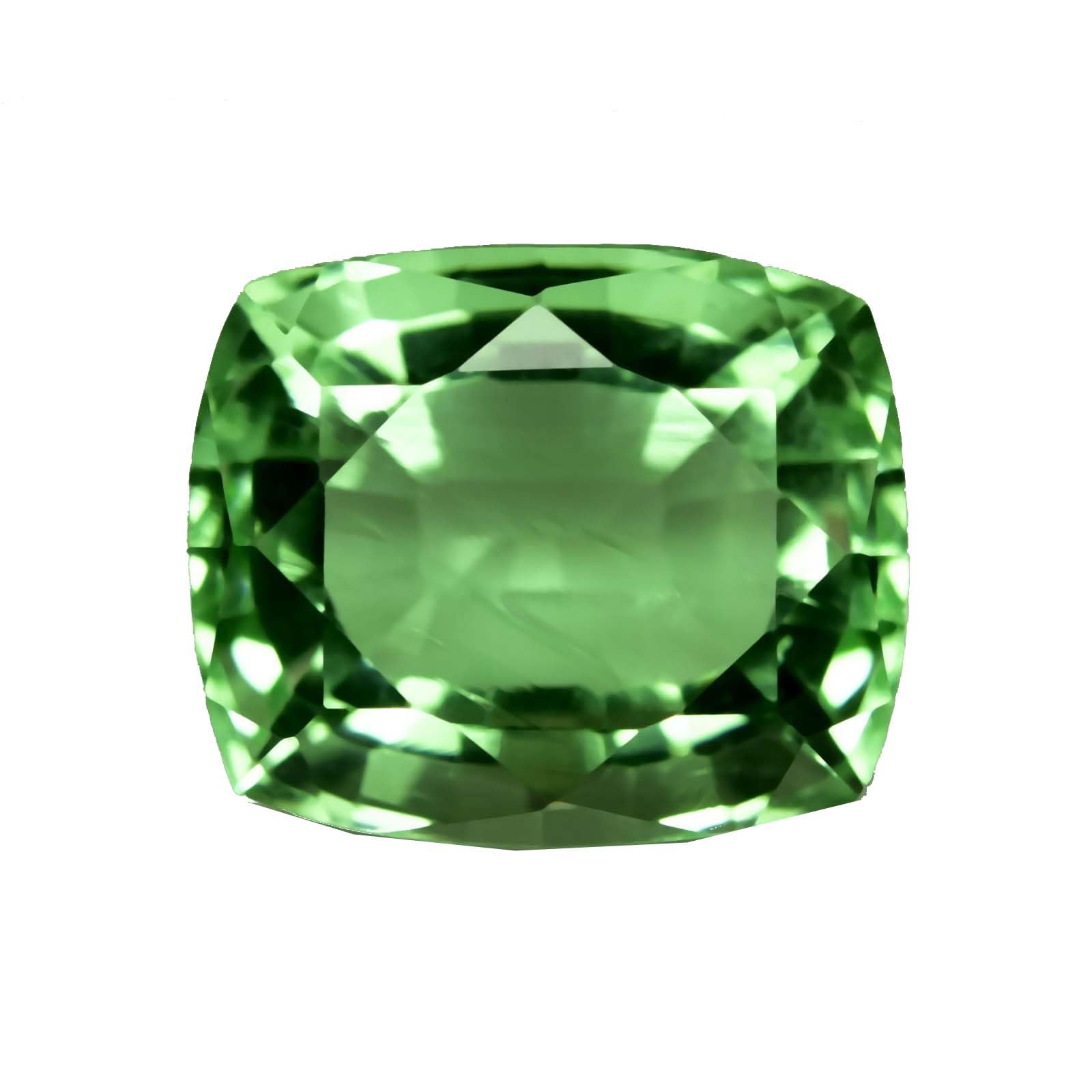 NEELAM GEMSNatural 7.00 (+) Ct Colombian Green Emerald AAA+ Cushion Cut GIE Certified Loose Gemstone for Necklace Bracelet & Jewelry Making