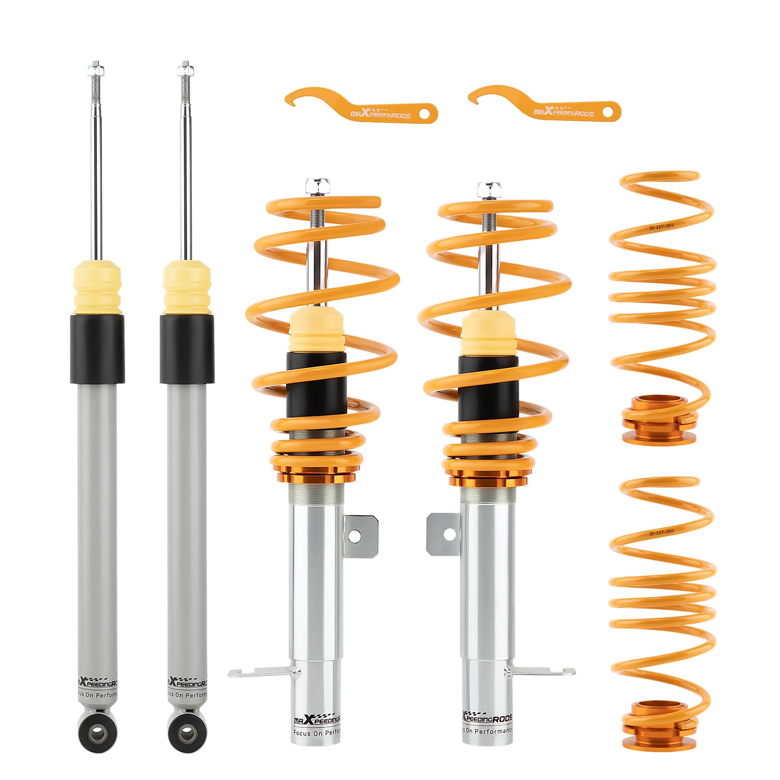 maXpeedingrods Zawieszenie gwintowane do Fiesta 5 JH/JD 1.25 1.3 1.4 1.4TDCi 1.6TDCi ZJTDV