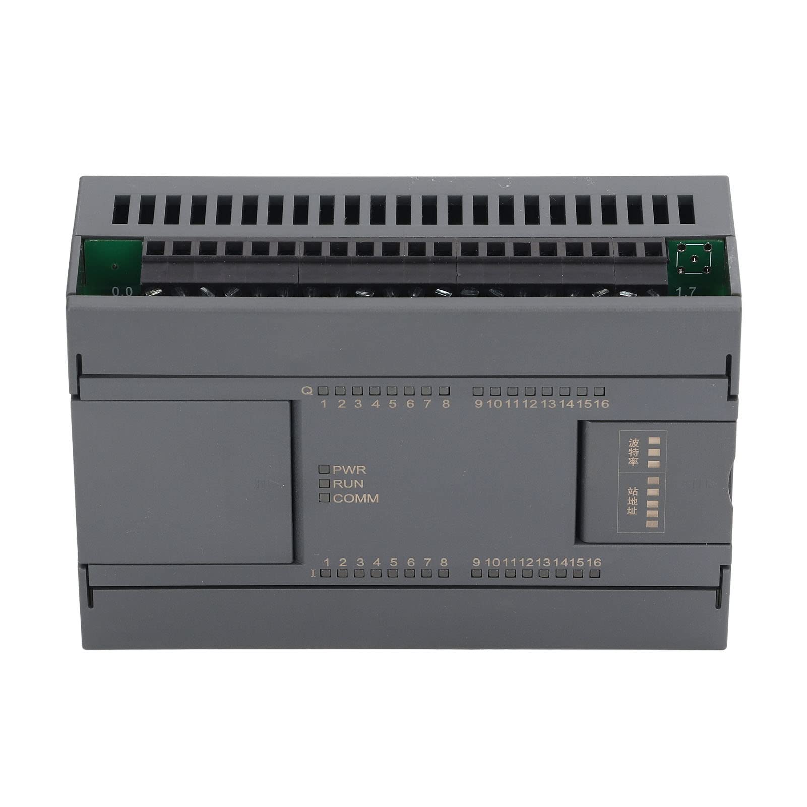 Módulo Controlador Lógico Programable Industrial - Nodo de Control de Adquisición de Señal - Placa de Control PLC con 16 Entradas 16 Salidas, Protocolo Esclavo CANopen y Puerto