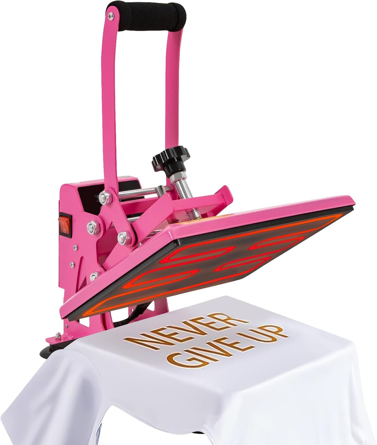 Máquina de Transferencia Térmica 30x23cm Rosa