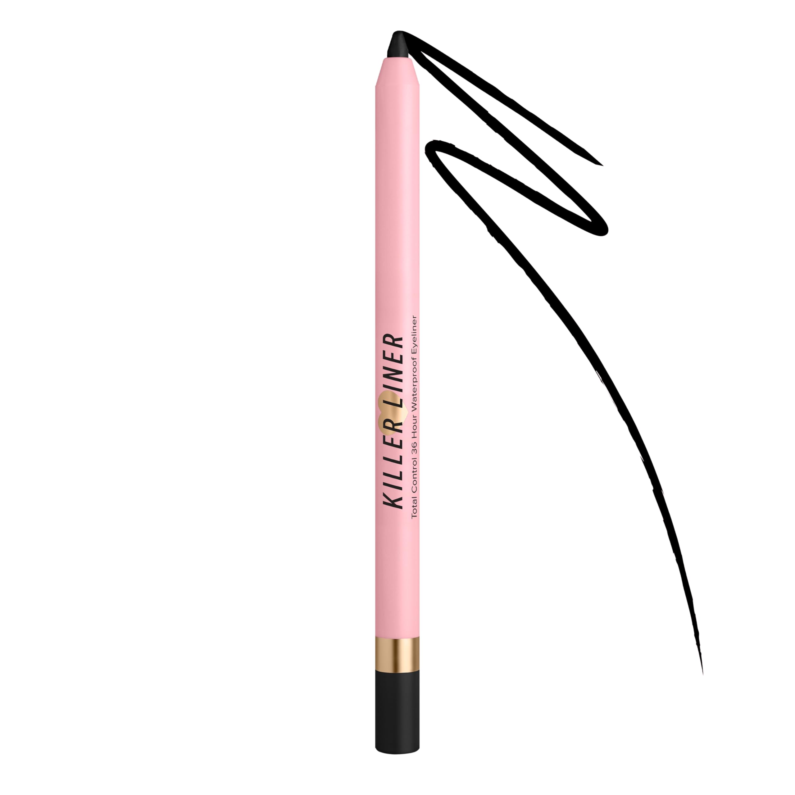 Killer Liner 36-Hour Gel Eyeliner Pencil | Long Lasting, Waterproof, Non-Flaking Eyeliner Pencil, 0.04 Ounce