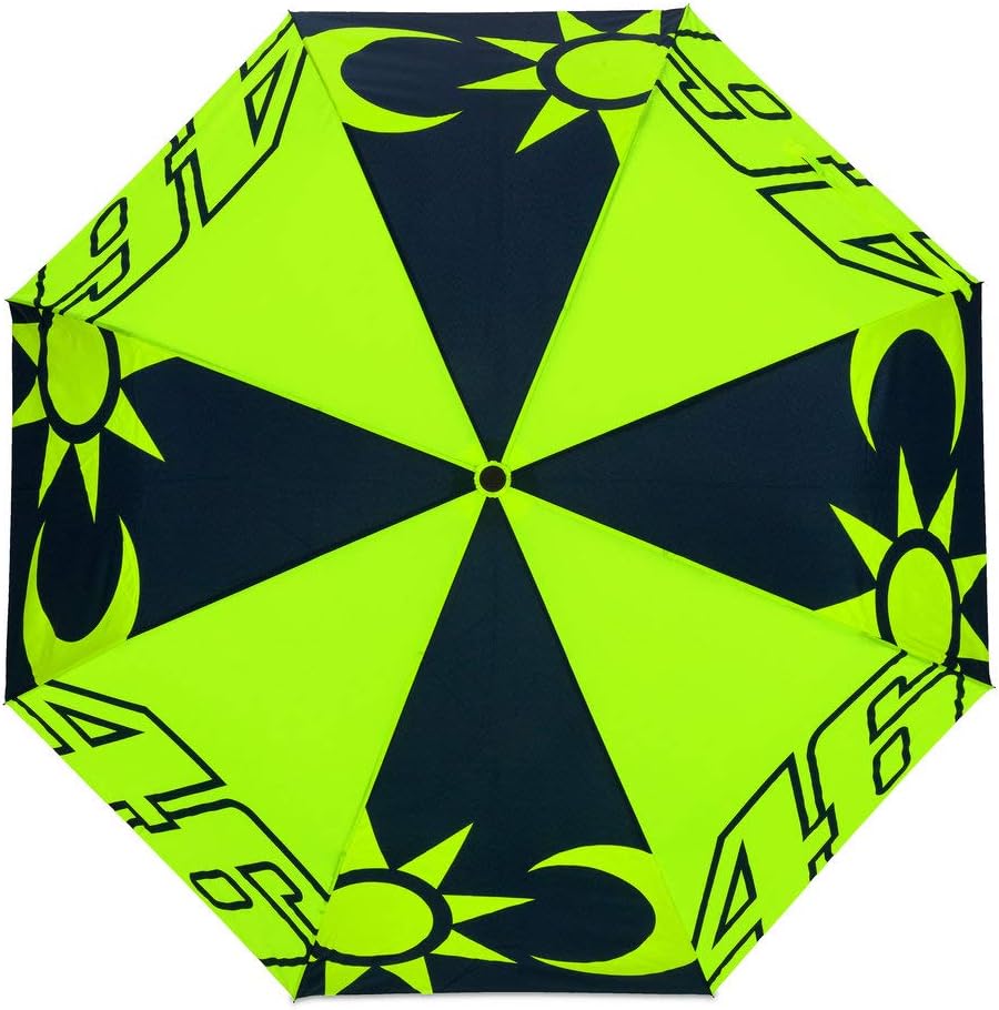 Valentino Rossi Vr46 Classic-Accessories, Unisex Umbrella Adult, Multicolored, Unique