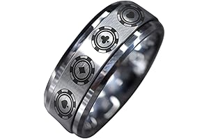 Poker Wedding Band: The Ultimate Casino Royale Accessory