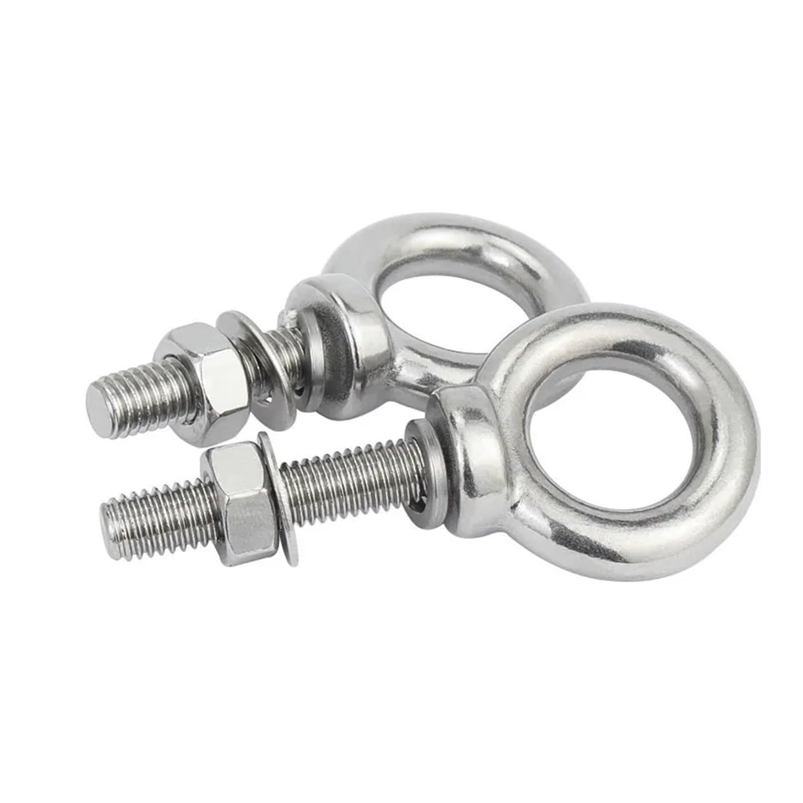 Golfari con Dado Rondella | Acciaio inossidabile 304 M10 M12 M14 M16 M18 M20 M22 M24 M27 M30(M24X36mm 1Set)