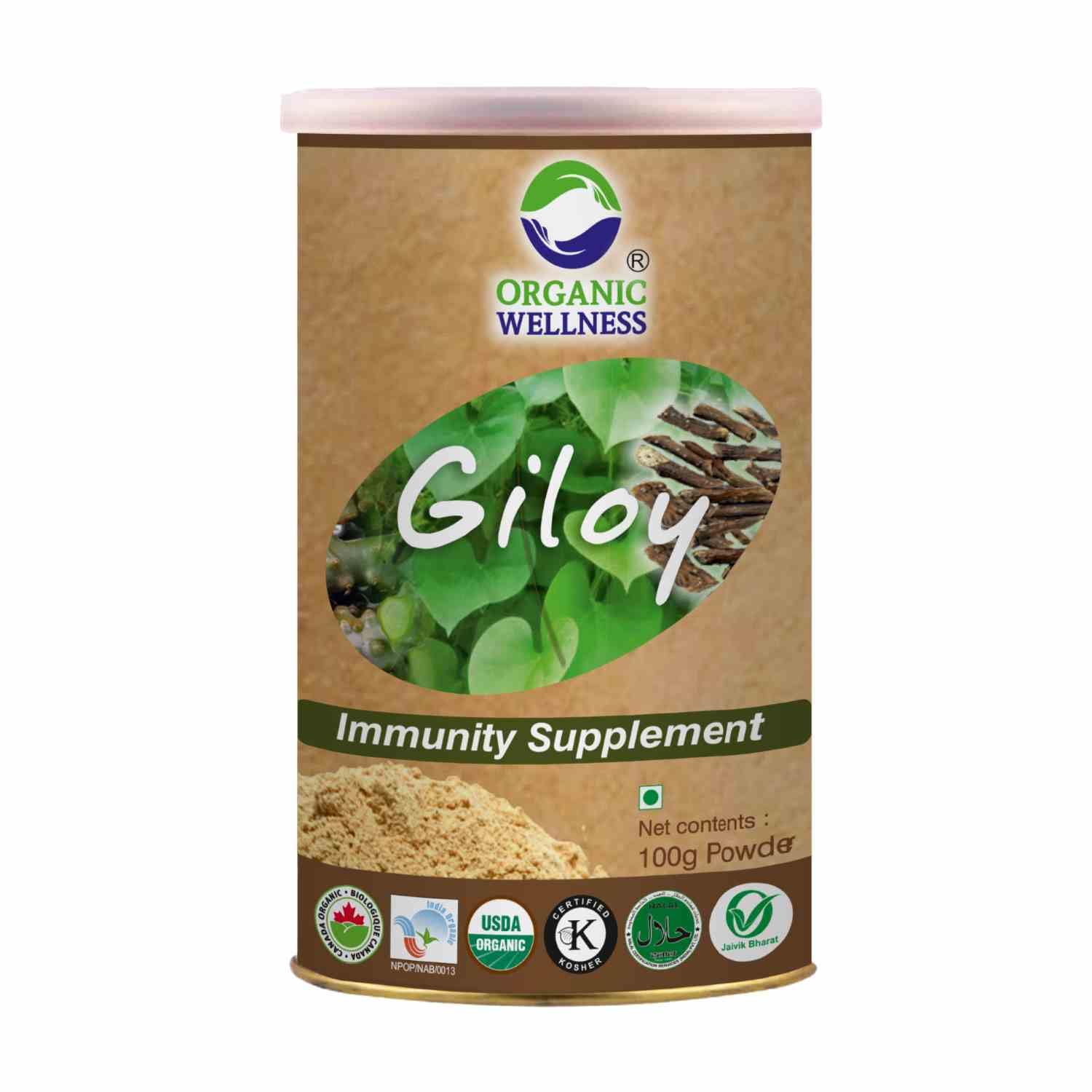 Organic Wellness Giloy Powder 100 Gram Pack Guduchi Churna - Helps Boost Immunity (B09Y9CWSDG) Amazon Price History, Amazon Price Tracker