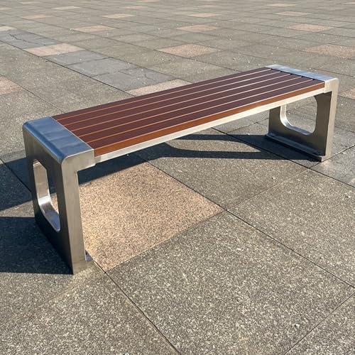 Banc de jardin en bois robuste de qualité supérieure toutes saisons
