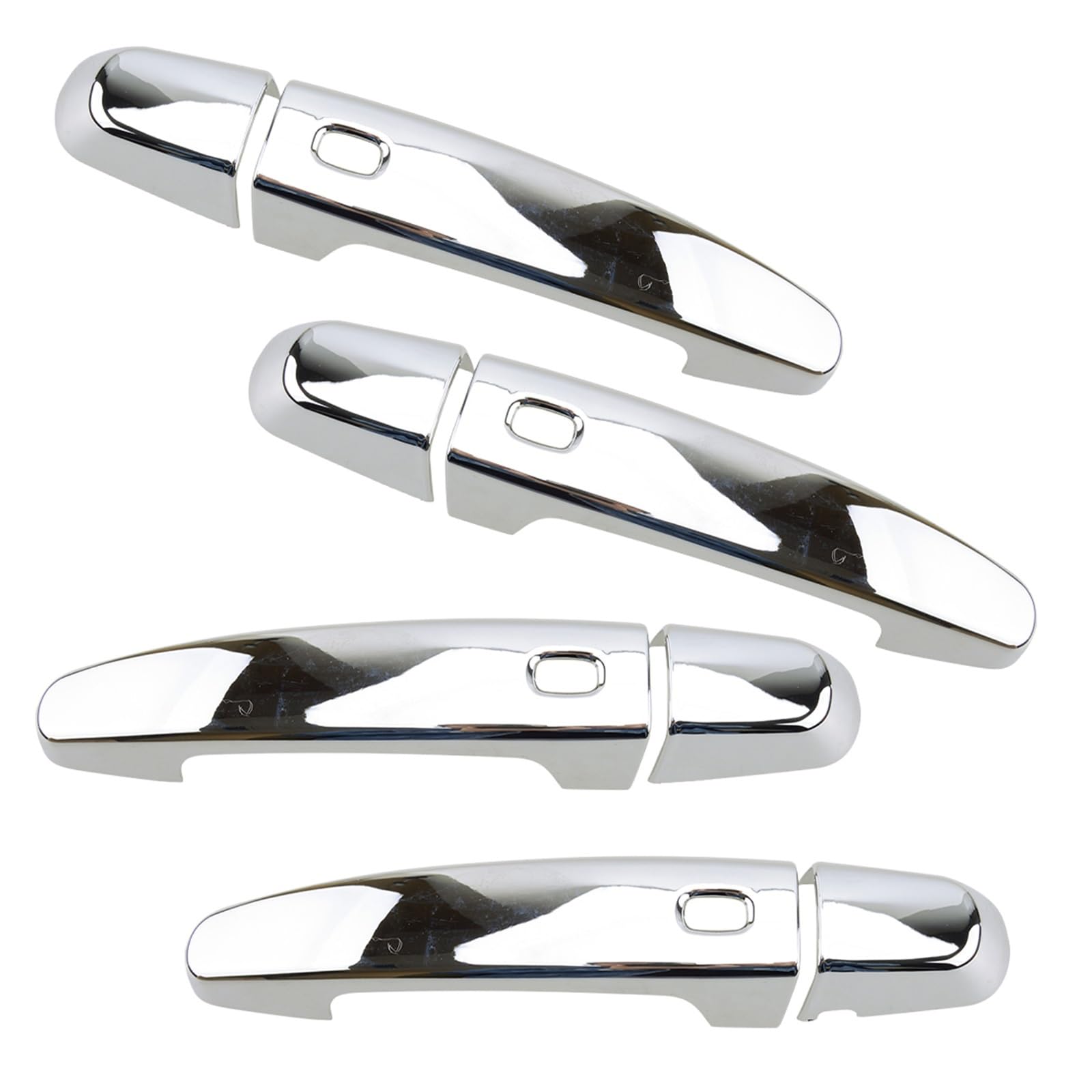 Rdwspli One Color Exterior Handle Shell Compatible With Chevy For Traverse 2018 2019 2020 2021 2022 Door Handle Cover Chrome Silver 1 Set Outside Trim Cap Decor Abs